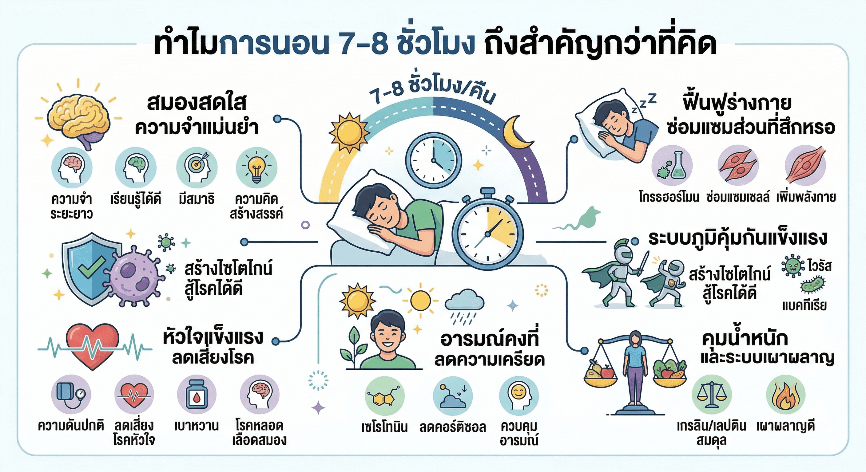 Why Sleeping 7–8 Hours is More Important Than You Think